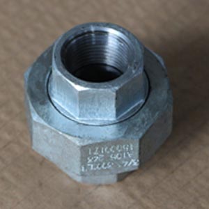 ASTM A105 Galvanized Pipe Union, 3000 SCRD, 3/4IN - Landee Pipe Fitting